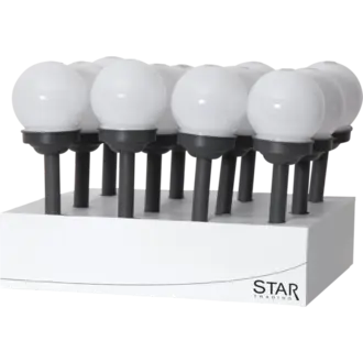 Display Solcell Globus
