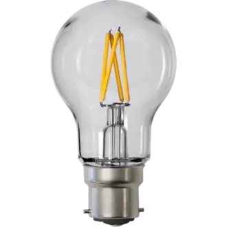 LED-lampa B22 A55 Outdoor Lighting PC Cover Filament