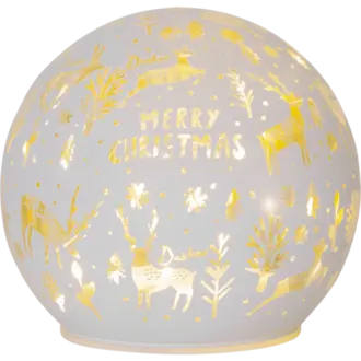 Glasdekoration MerryX-mas