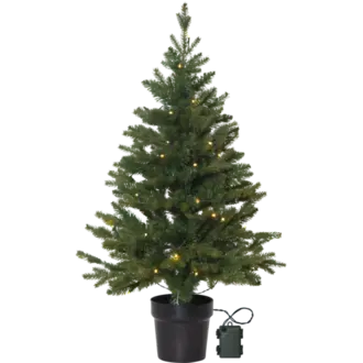 Julgran med LED Byske