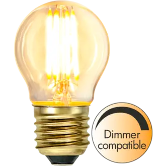 LED-lampa E27 G45 Soft Glow