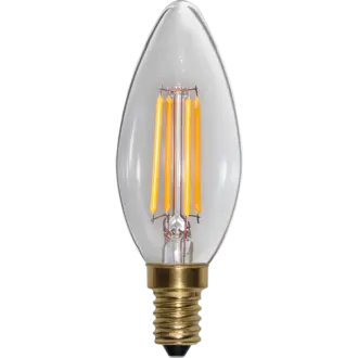 LED-lampa E14 C35 Soft Glow