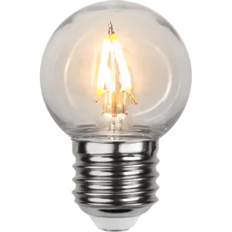 LED-lampa E27 G45 Outdoor Lighting PC Cover Filament