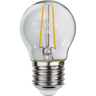 LED-lampa E27 G45 Clear
