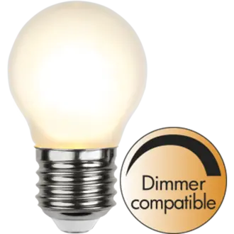 LED-lampa E27 G45 Frosted