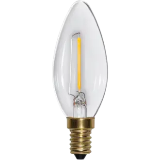 LED-lampa E14 C35 Soft Glow