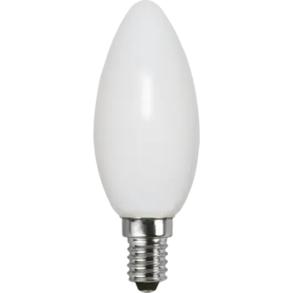 LED-lampa E14 C35 Opaque Filament RA90