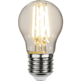 LED-lampa E27 G45 Clear
