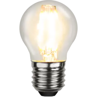 LED-lampa E27 G45 Clear