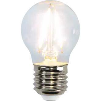 LED-lampa E27 G45 Clear