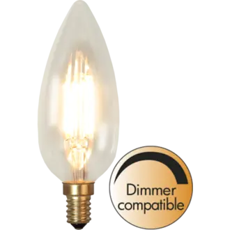 LED-lampa E14 C45 Soft Glow