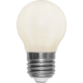 LED-lampa E27 G45 Opaque filament RA90