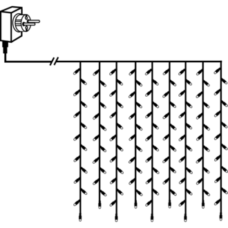 Ljusgardin Serie MicroLED