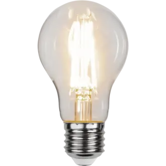 LED-lampa E27 A60 Clear 3-step memory