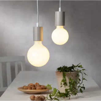 LED-lampa E27 G95 Opaque Filament RA90 3-step