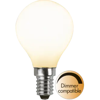 LED-lampa E14 P45 Opaque Filament RA90