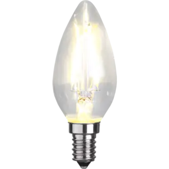 LED-lampa E14 C35 Clear