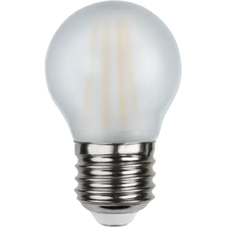 LED-lampa E27 G45 Frosted