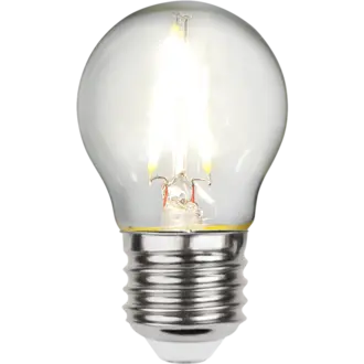 LED-lampa E27 G45 Clear