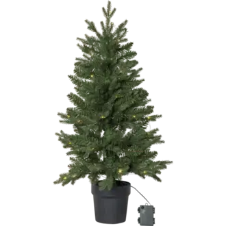 Julgran med LED Byske