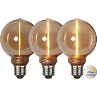 LED-lampa E27 G80 Decoled One