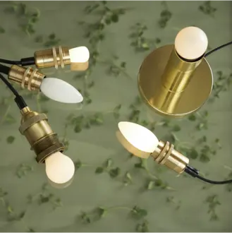 LED-lampa E27 G45 Opaque Filament RA90 3-step memory