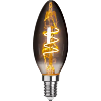 LED-lampa E14 C35 Decoled Grace Smoke