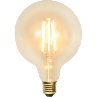 LED-lampa E27 G125 Soft Glow