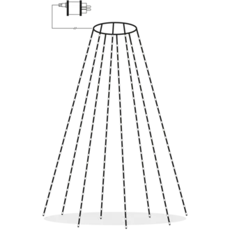 Julgransslinga Dew Drop Micro