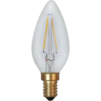 LED-lampa E14 C35 Soft Glow