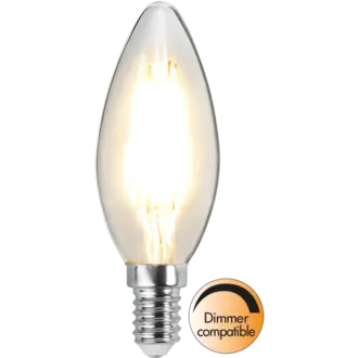 LED-lampa E14 C35 Clear