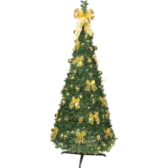 Julgran med LED Pop-up-tree