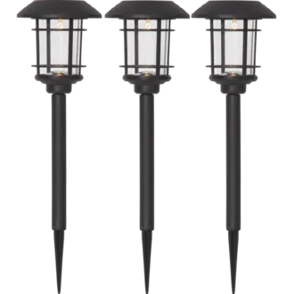 Solcellspollare 3-pack Fride