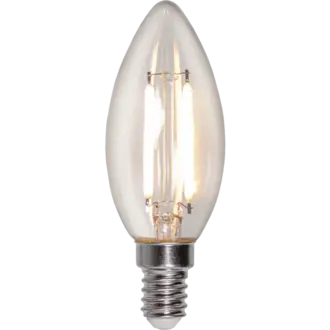 LED-lampa E14 C35 Clear White Filament