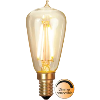 LED-lampa E14 ST38 Soft Glow