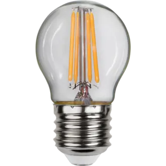 LED-lampa E27 G45 Clear 3-step memory