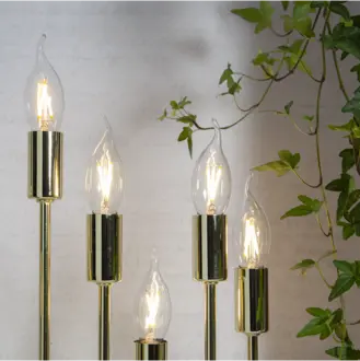 LED-lampa E14 C35 Clear