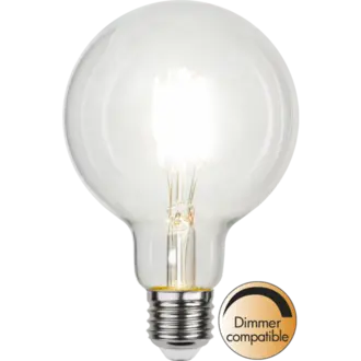 LED-lampa E27 G95 Clear
