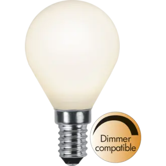 LED-lampa E14 P45 Opaque Filament RA90